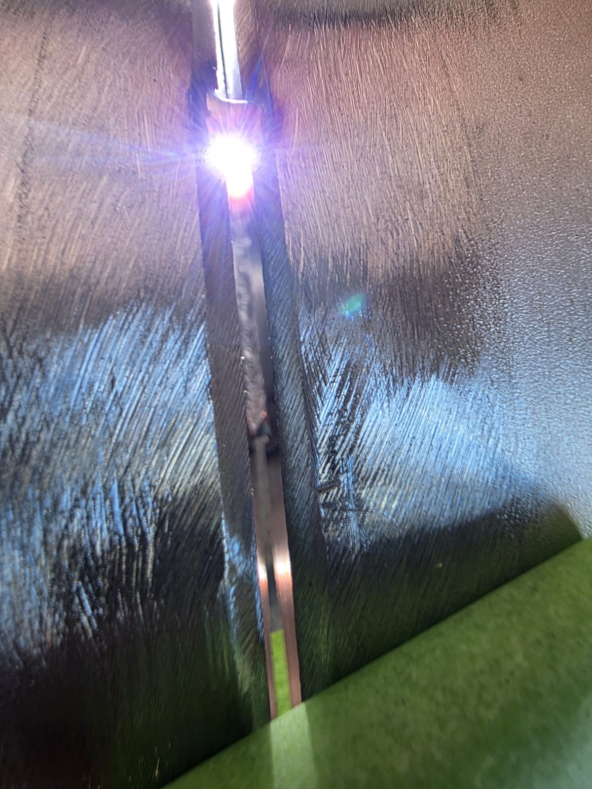 Pipe root run weld pass