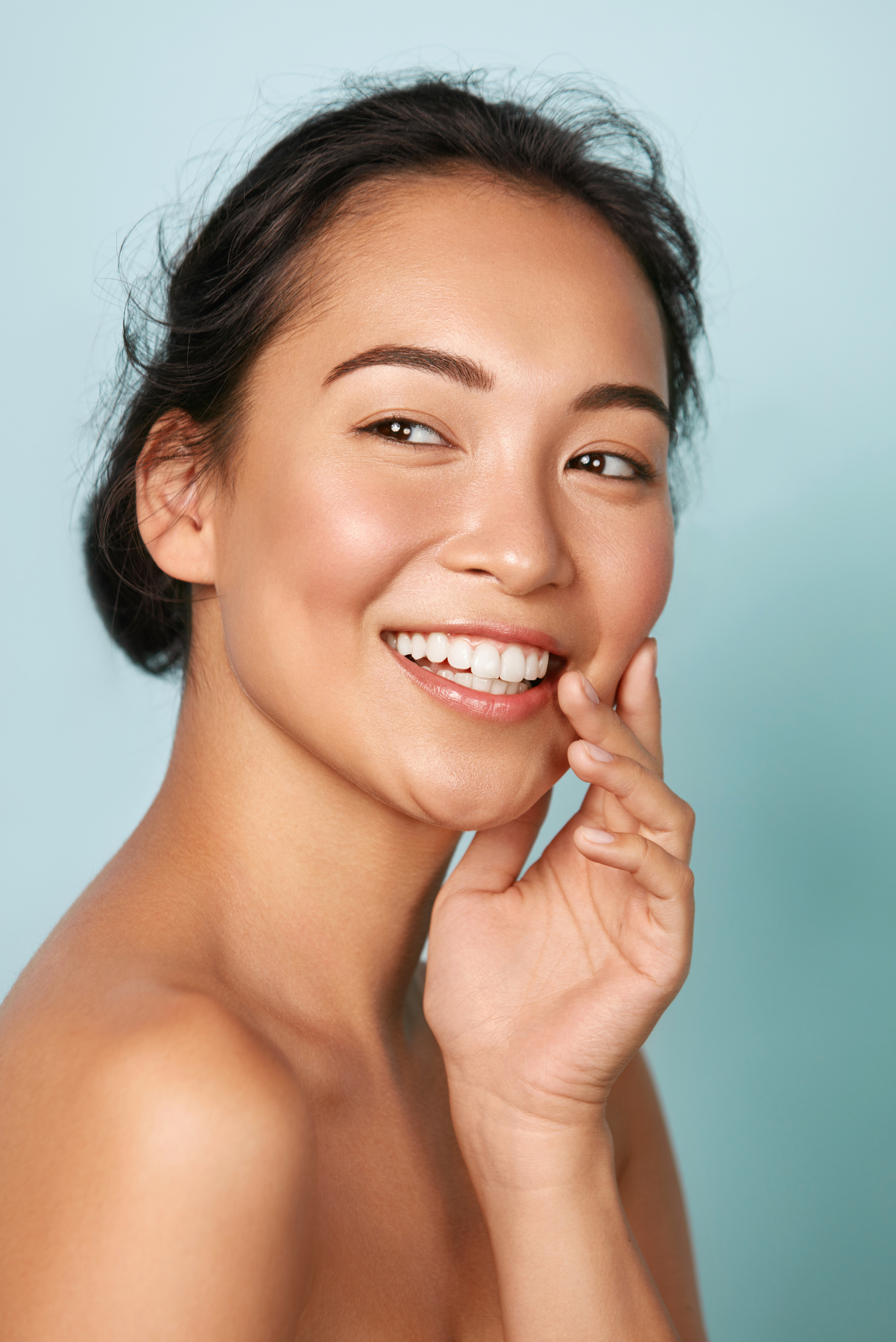 Facial acupuncture natural skin care