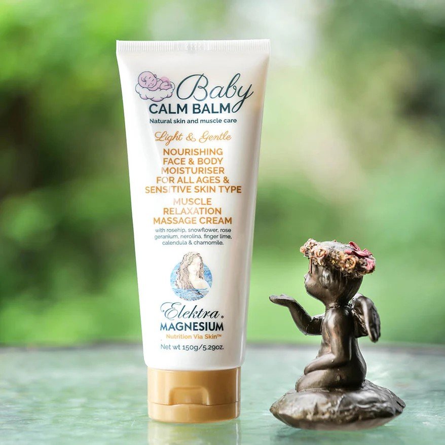 Elektra Baby Calm Balm magnesium cream tube
