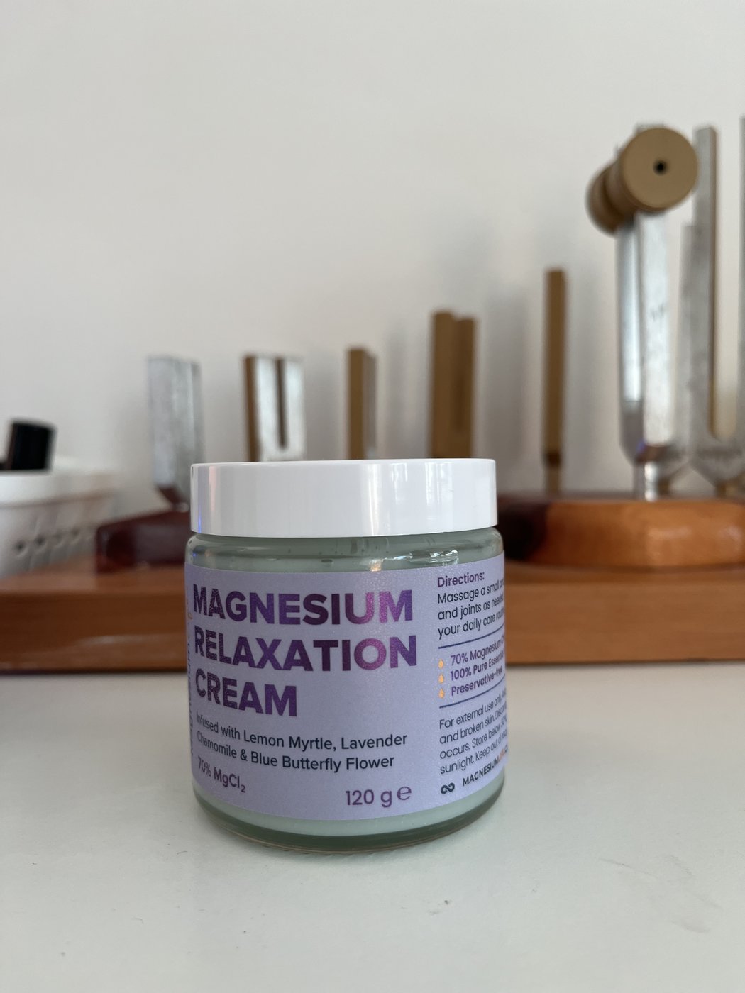 Magnesium Life Relaxation Cream 120g jar